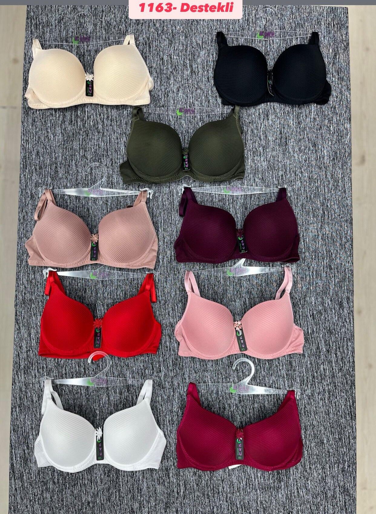 EBRU 1163 SİLİKONLU DOLU YOLLU MİKRO SÜTYEN