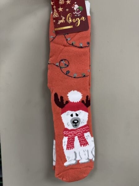 ÇEGA BAYAN HAVLU YILBAŞI ÇORAP