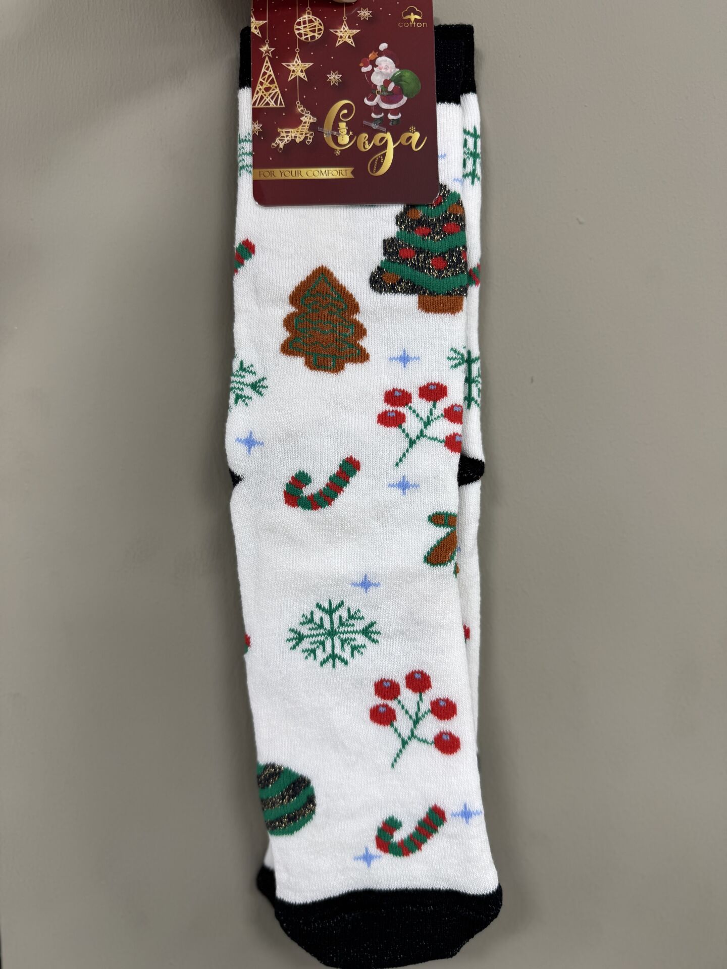 ÇEGA BAYAN HAVLU YILBAŞI ÇORAP