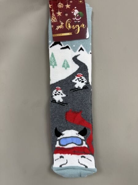 ÇEGA BAYAN HAVLU YILBAŞI ÇORAP