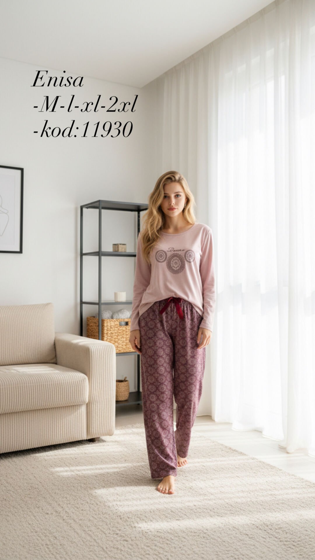 ENİSA 11930 BAYAN PİJAMA TAKIM
