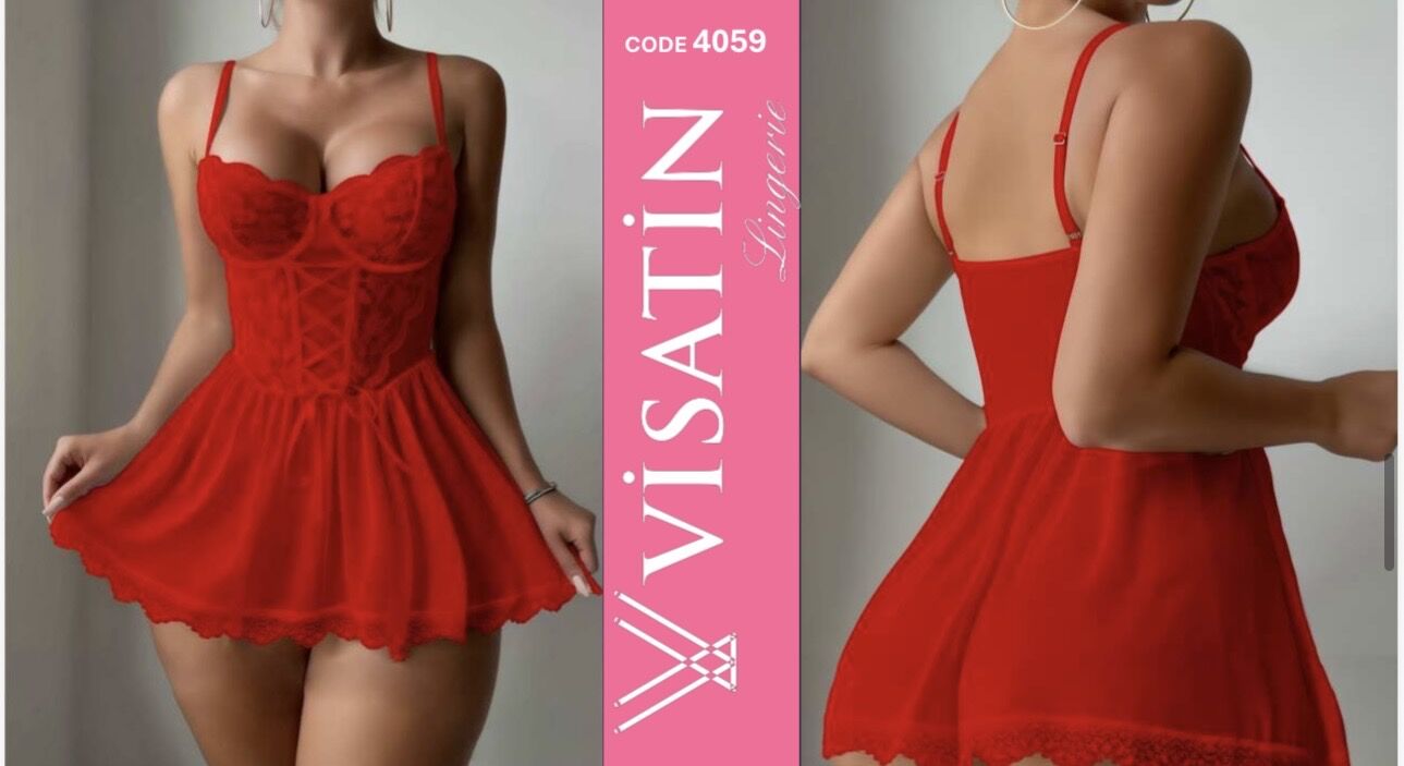 VİSATİN 4059 SATEN GECELİK