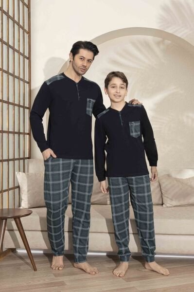 TARIK 3992 ERKEK 11-15 YAŞ PENYE U.KOL PİJAMA TKM