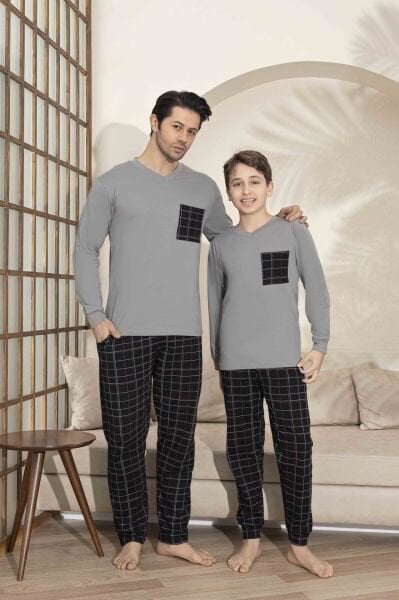 TARIK 3994 ERKEK 11-15 YAŞ PENYE U.KOL PİJAMA TKM