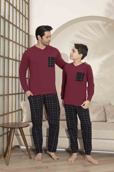 TARIK 3994 ERKEK 11-15 YAŞ PENYE U.KOL PİJAMA TKM