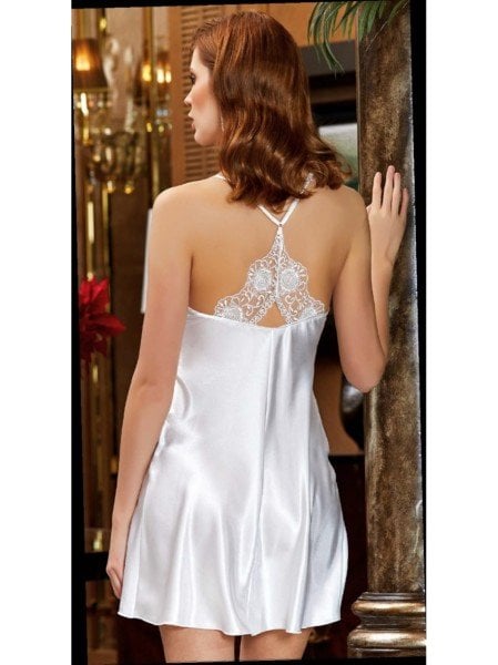 JEREMİ 3165 SATEN KISA 2 Lİ GECELİK TAKIM