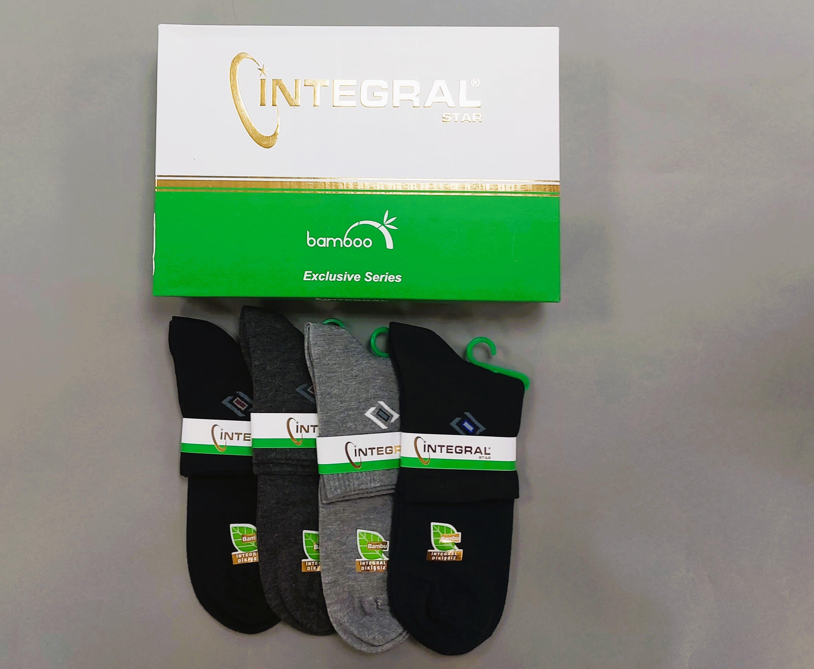 İNTEGRAL ERKEK BAMBU YARIM KONÇ PATİK