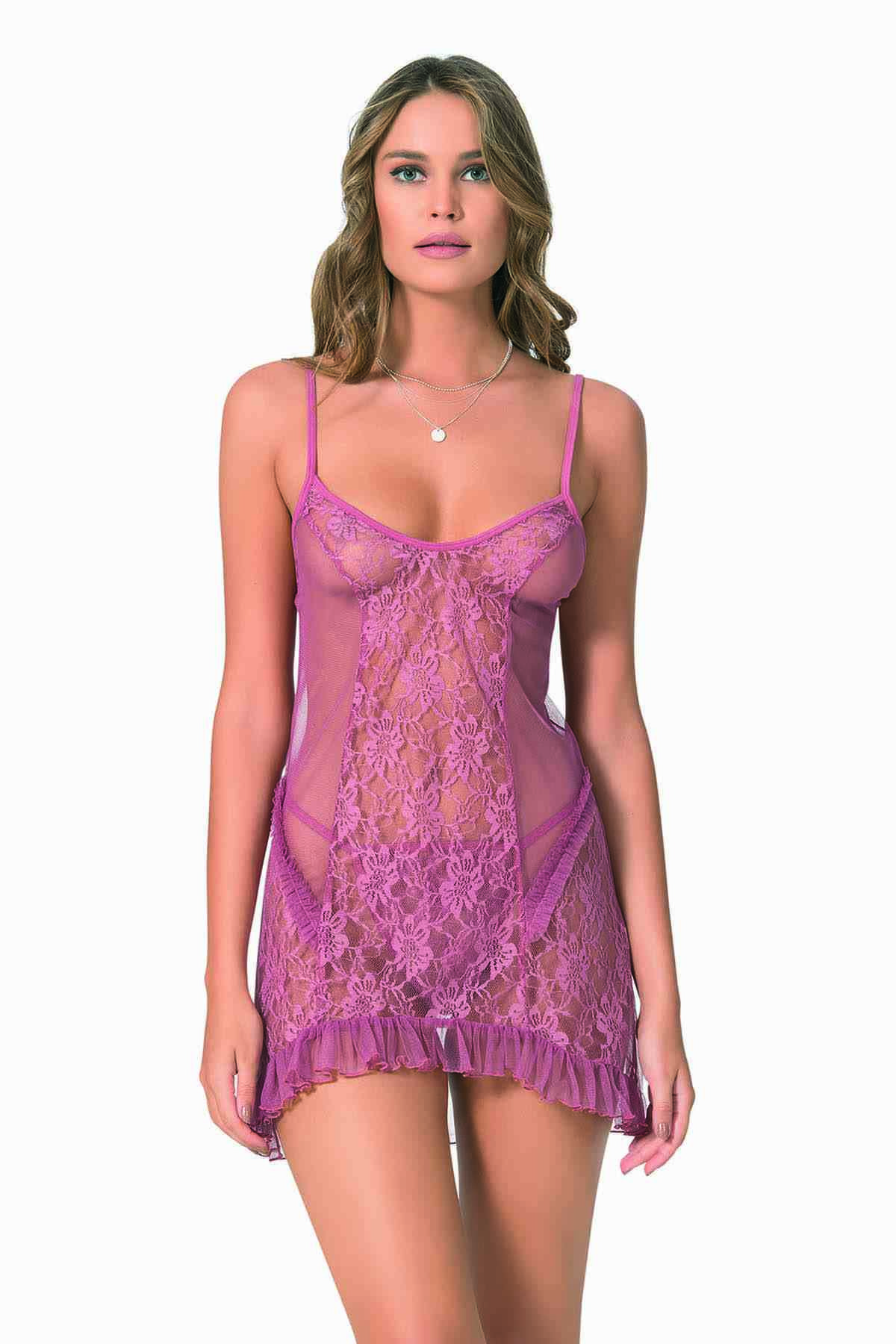 PRİMODA 4074 KISA TÜL GECELİK