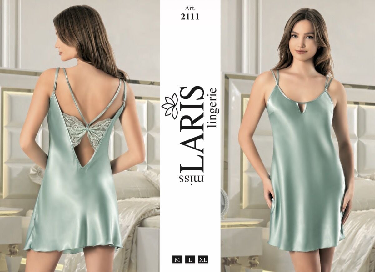 MİSS LARİS 2111 SATEN KISA GECELİK