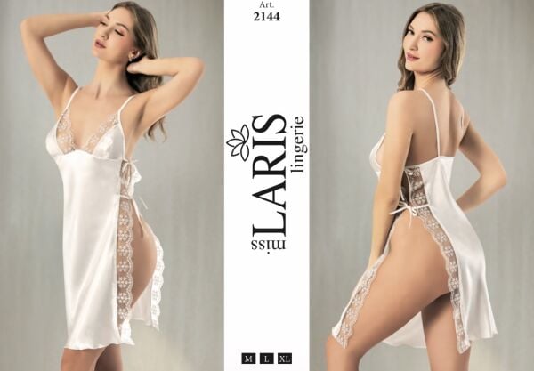 MİSS LARİS 2114 SATEN KISA GECELİK