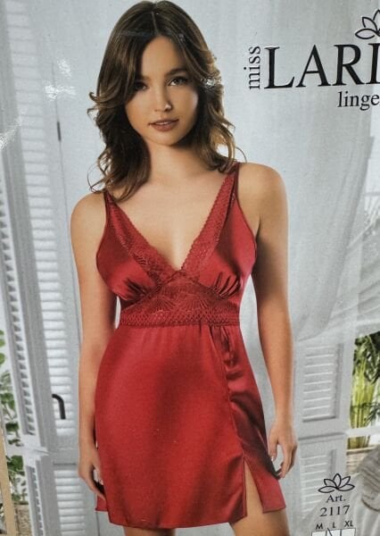 MİSS LARİS 2117 SATEN KISA GECELİK