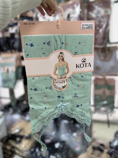 KOTA 6134 BAYAN BASKILI İP ASKI ATLET