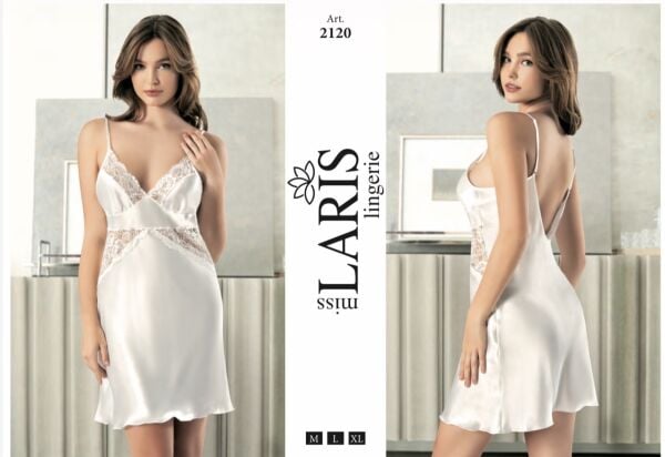 MİSS LARİS 2120 SATEN KISA GECELİK
