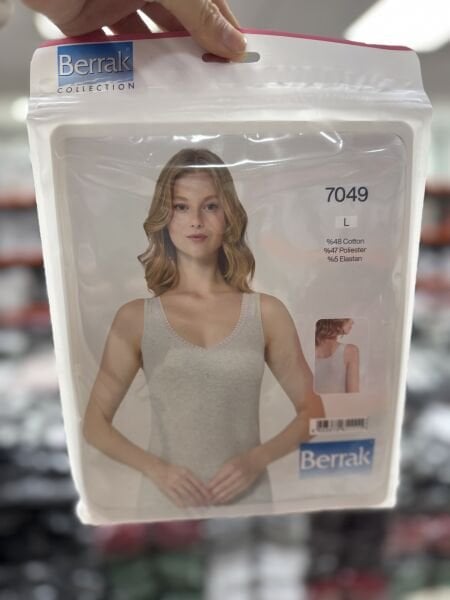 BERRAK 7049 BAYAN GENİŞ ASKI ATLET