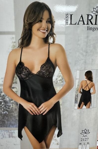 MİSS LARİS 2127 SATEN KISA GECELİK