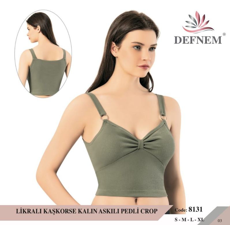 DEFNEM 8131 PEDLİ CROP SÜTYEN