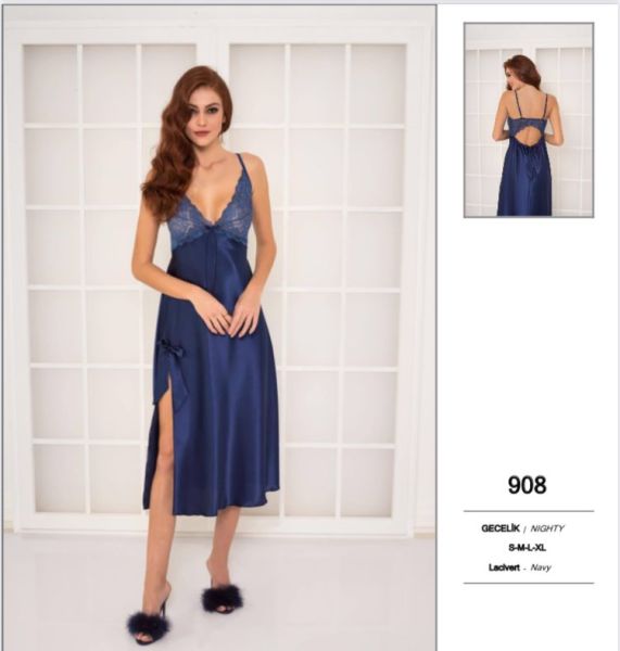 PİERRE CARDİN 908 SATEN GECELİK