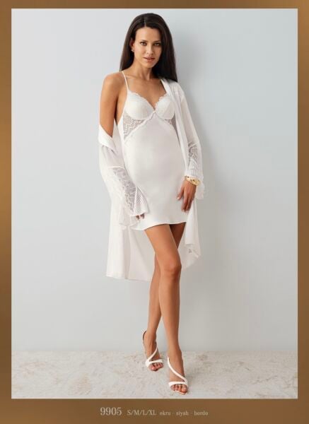 PERİN 9905 BAYAN SATEN 5 Lİ TAKIM