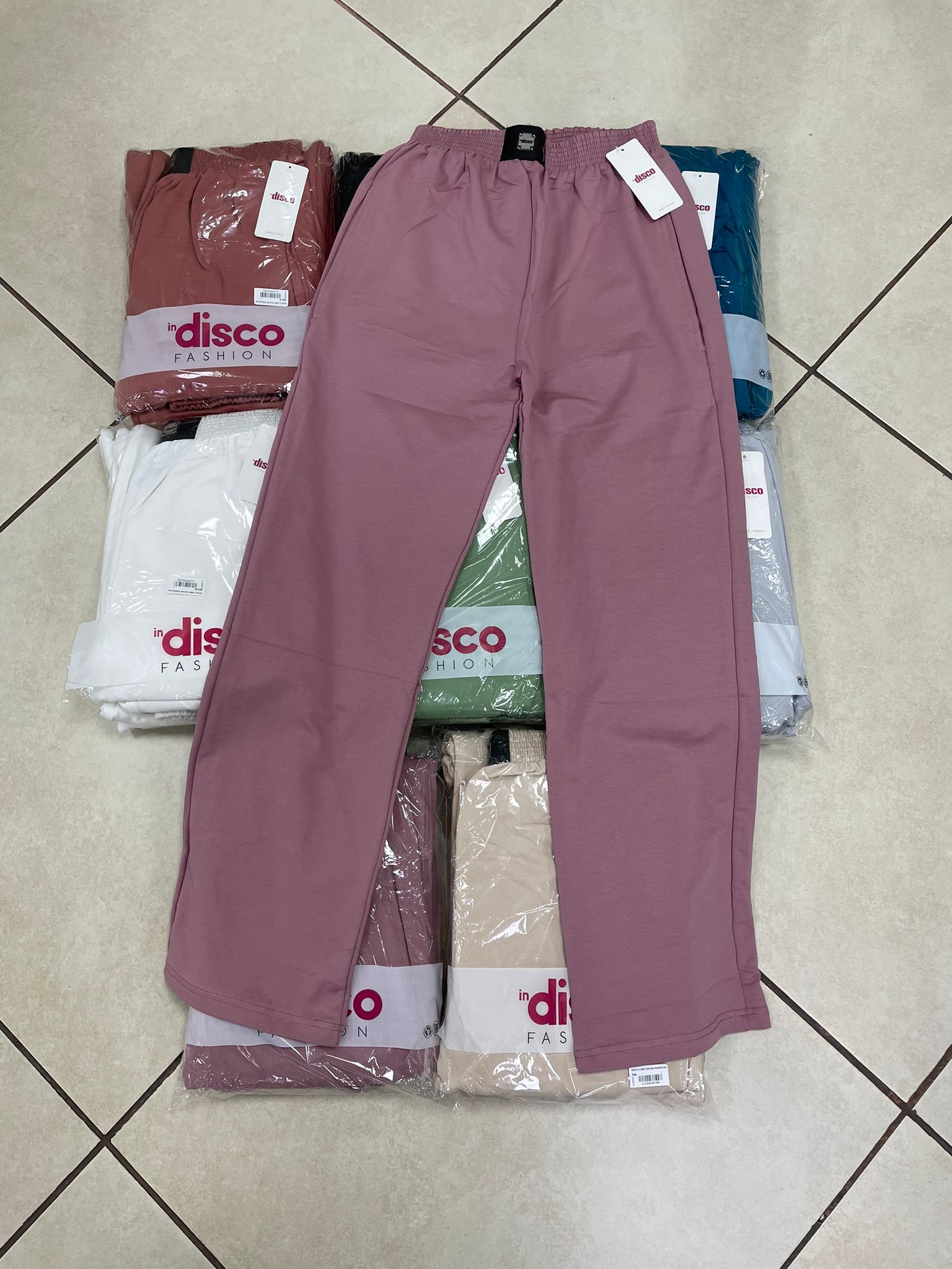 DİSCO 35002 BAYAN BATTAL DOUBLE PAÇA EŞOFMAN ALT