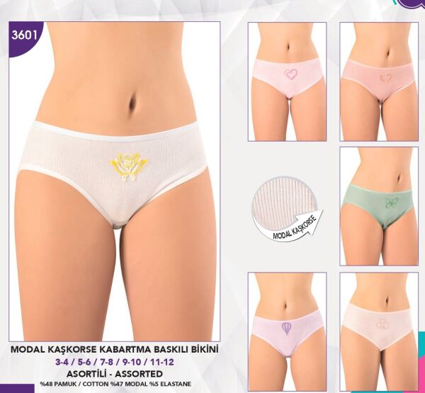 KOTA 3601 KIZ ÇOCUK MODAL KAŞKORSE BİKİNİ