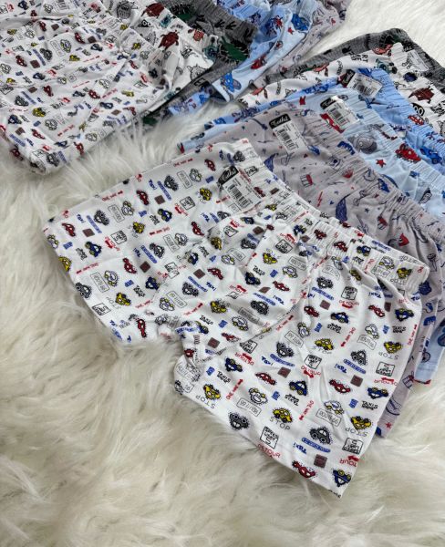 TUTKU 0254 ERKEK ÇOCUK ELASTAN EMPİRME BOXER