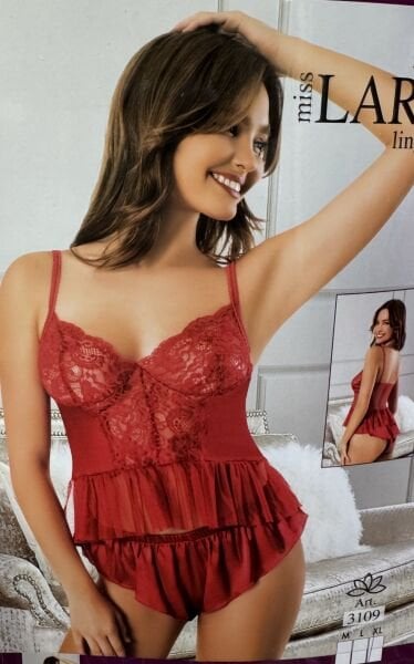 MİSS LARİS 3109 SATEN ŞORT TAKIM