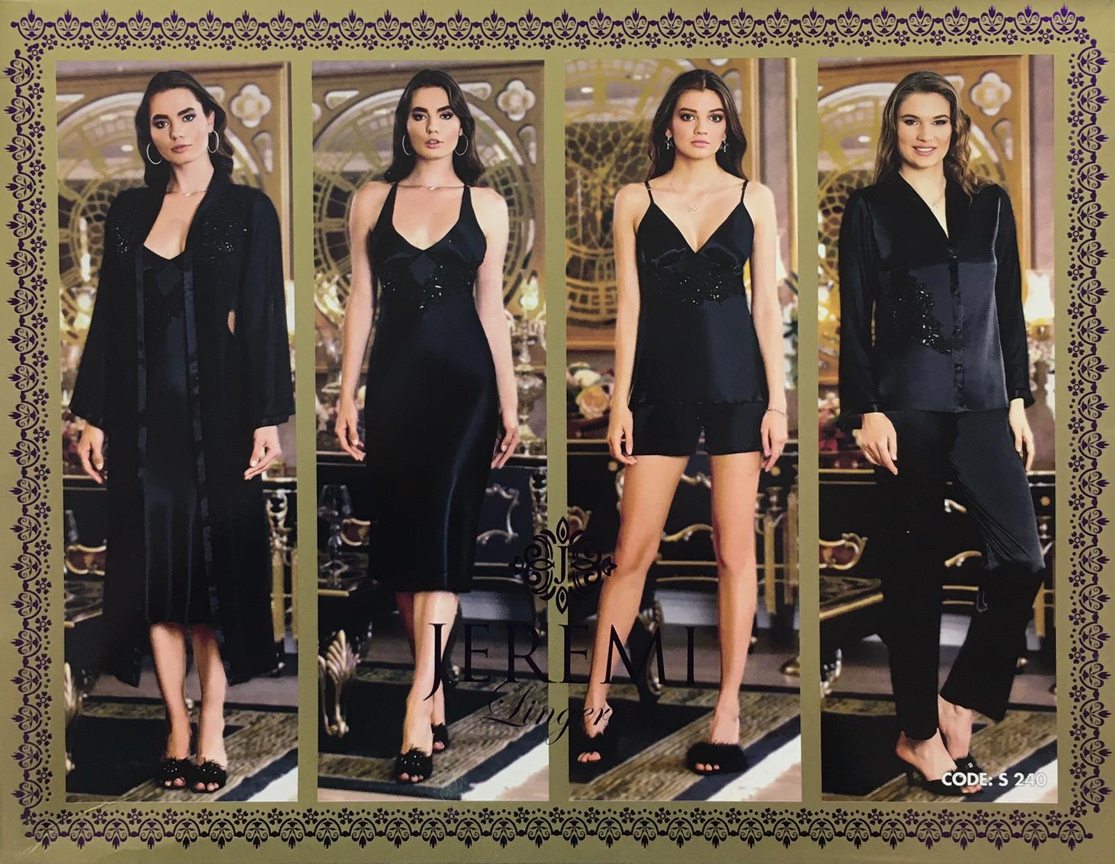 JEREMİ S240 SATEN BRODELİ 6 LI SET