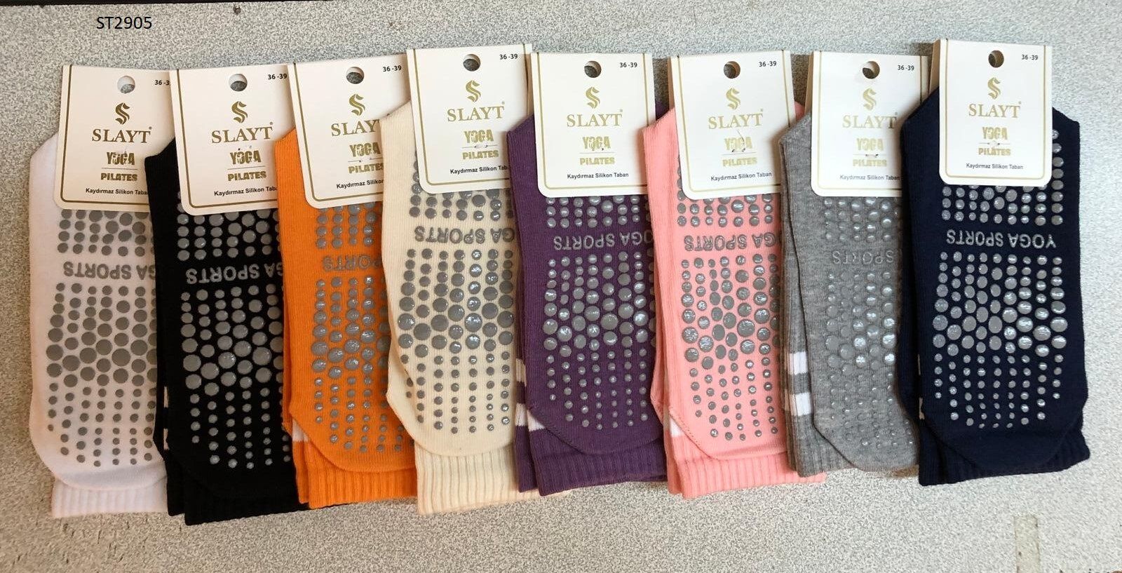 SLAYT ST2905 BAYAN TENİS YOGA ÇORABI