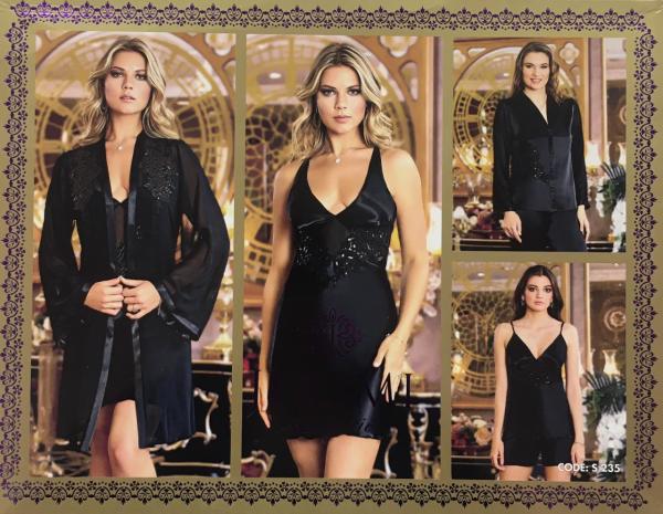 JEREMİ S235 SATEN BRODELİ 6 LI SET