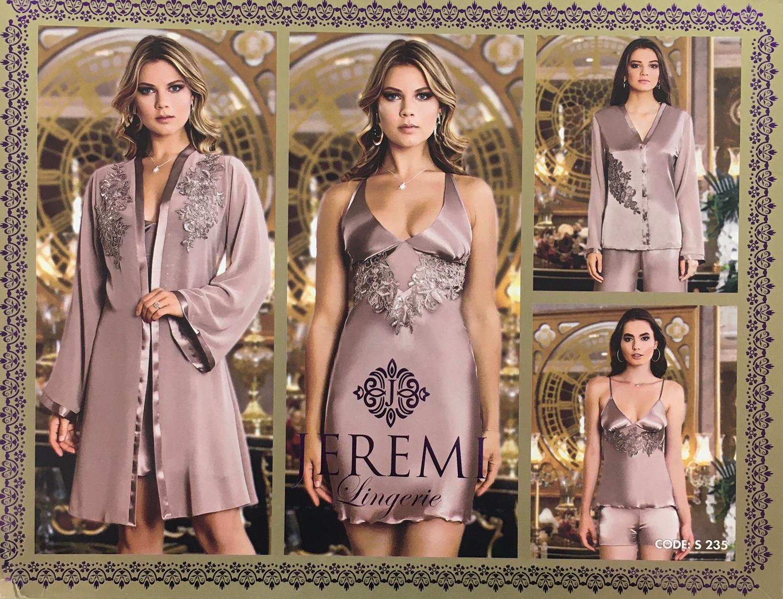 JEREMİ S235 SATEN BRODELİ 6 LI SET