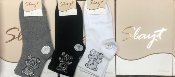 SLAYT ST2914 BAYAN K.KONÇ TAŞLI PATİK