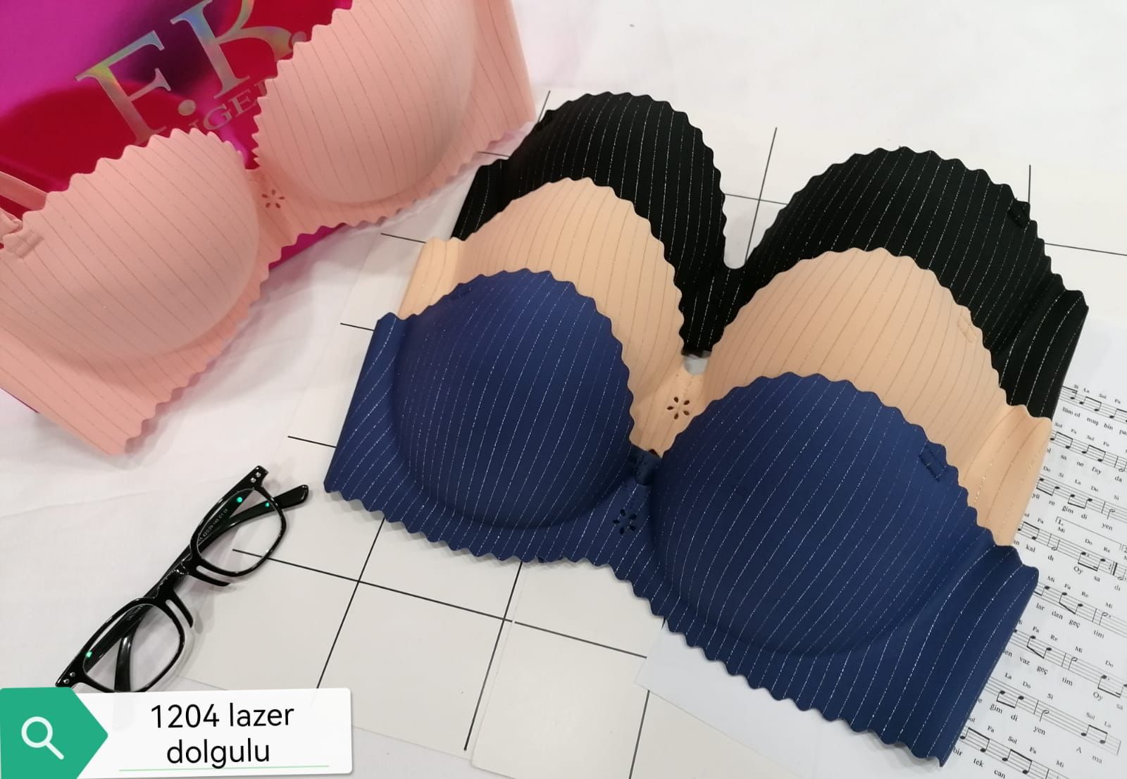 FK 1204 BAYAN HAFİF DESTEKLİ LAZER SÜTYEN