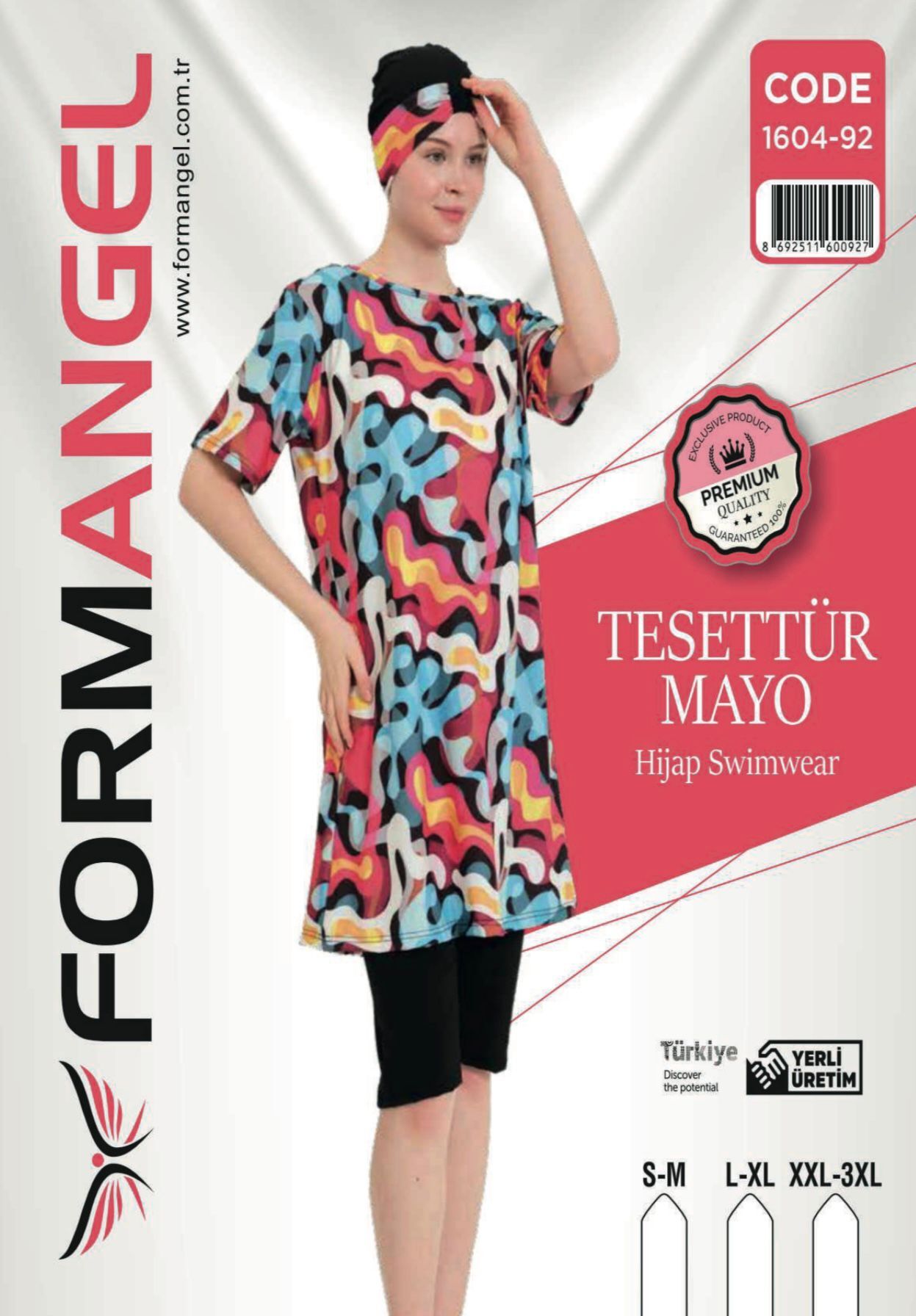 FORM ANGEL 1604-92 K.KOL F.LİKRA TESETTÜR MAYO
