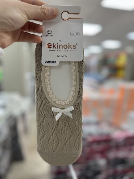 EKİNOKS 5290-1 BAYAN AKSESUARLI FİLE BABET
