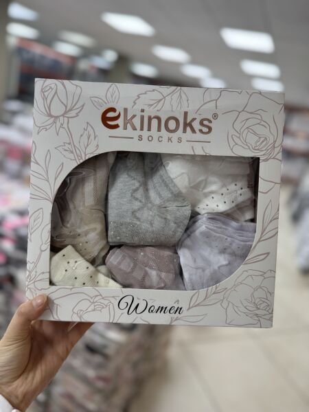 EKİNOKS 4666-1 BAYAN AKSESUARLI PATİK