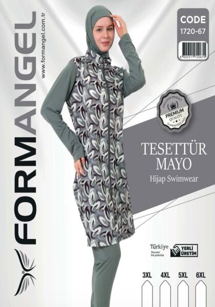 FORM ANGEL 1720-67 BATTAL FERMUARLI TESETTÜR MAYO