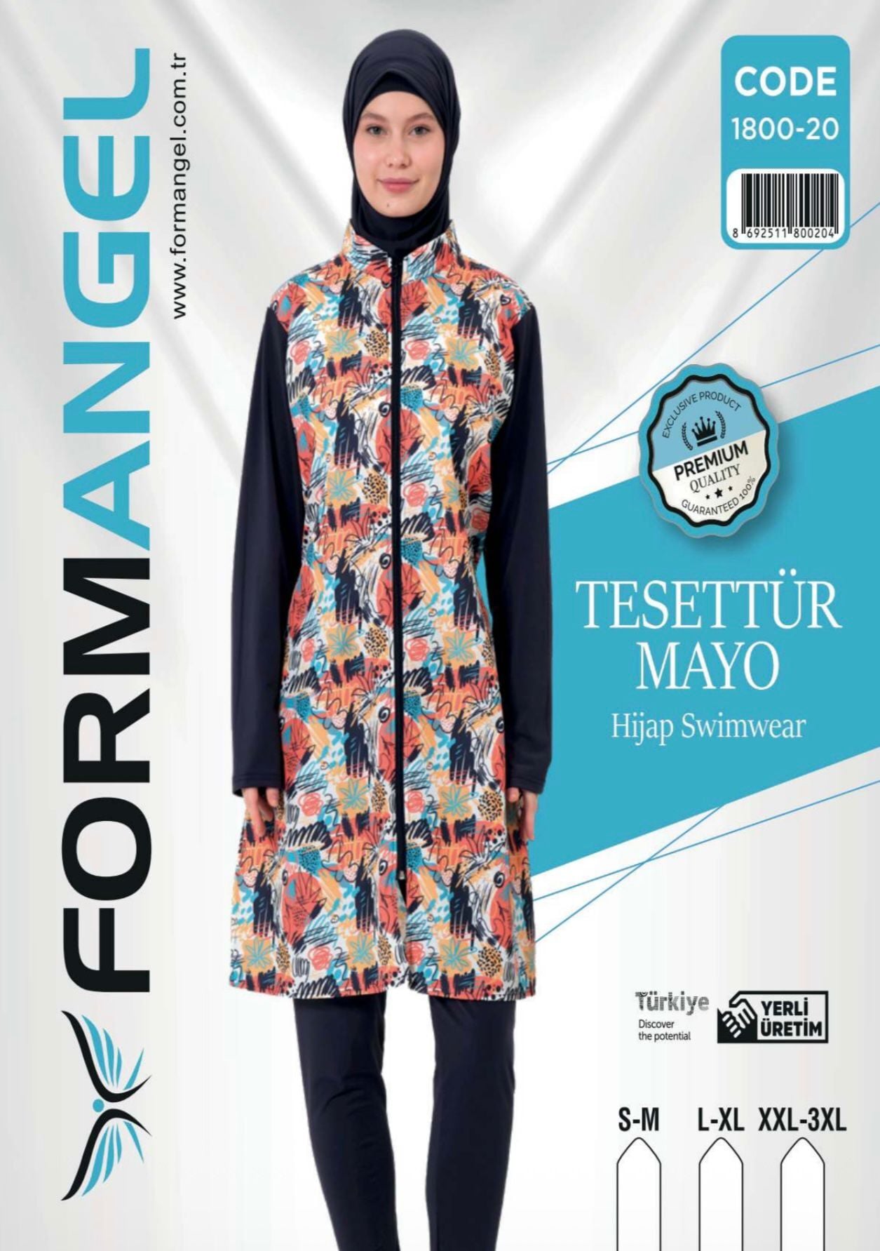 FORM ANGEL 1800-20 FERMUARLI TAYTLI TESETTÜR MAYO