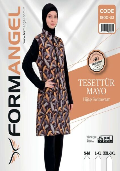 FORM ANGEL 1800-33 FERMUARLI TAYTLI TESETTÜR MAYO