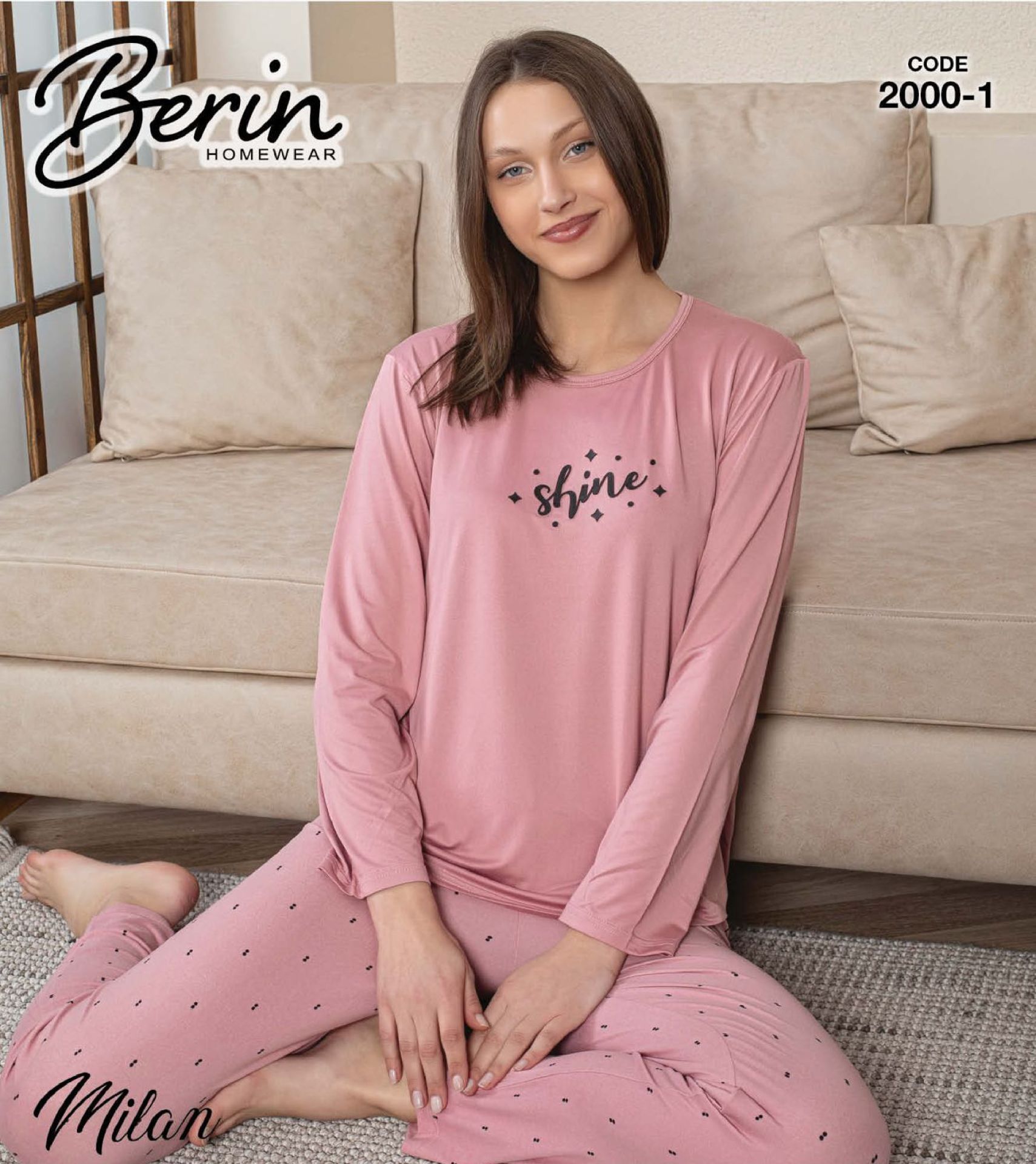 BERİN 2000-1 MİLAN PİJAMA TAKIM