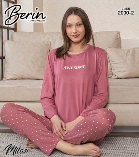 BERİN 2000-2 MİLAN PİJAMA TAKIM