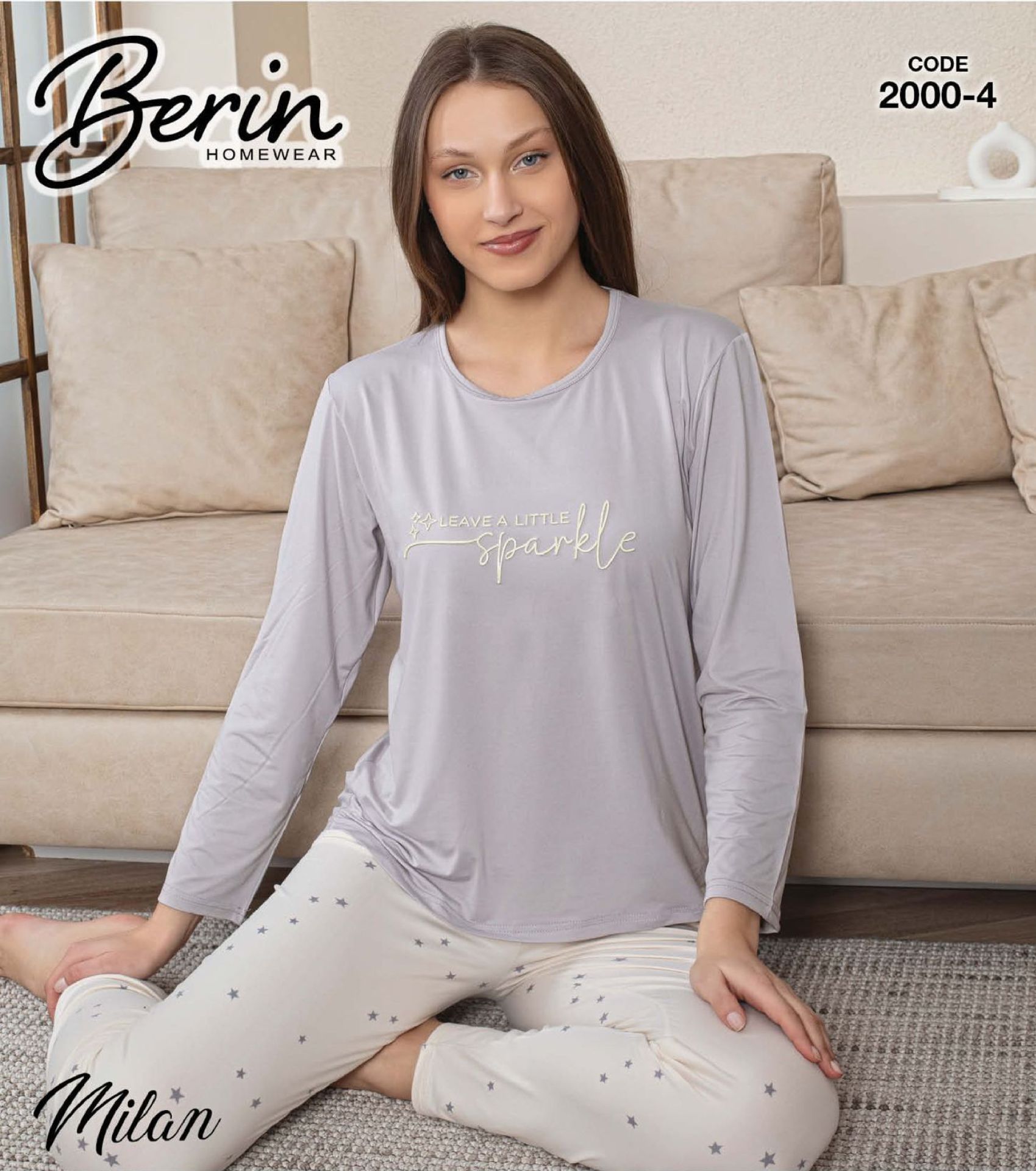 BERİN 2000-4 MİLAN PİJAMA TAKIM