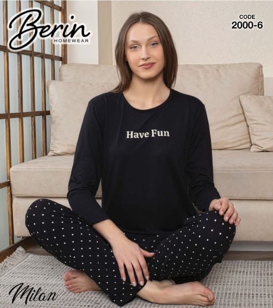 BERİN 2000-6 MİLAN PİJAMA TAKIM