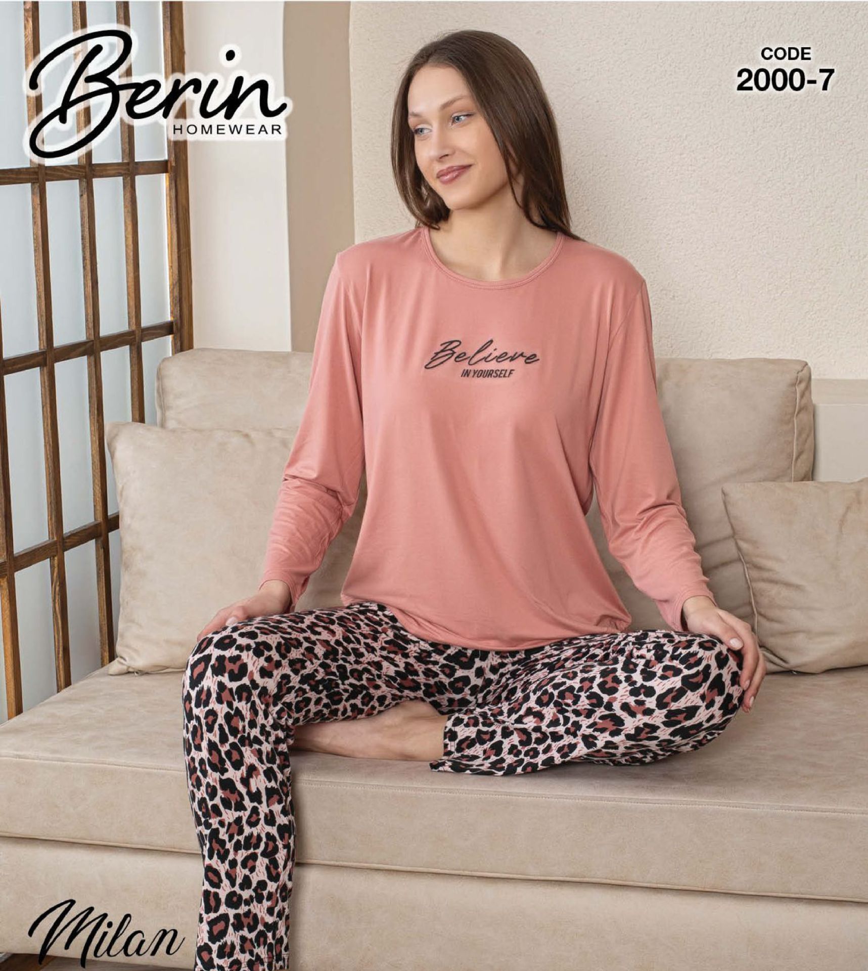 BERİN 2000-7 MİLAN PİJAMA TAKIM
