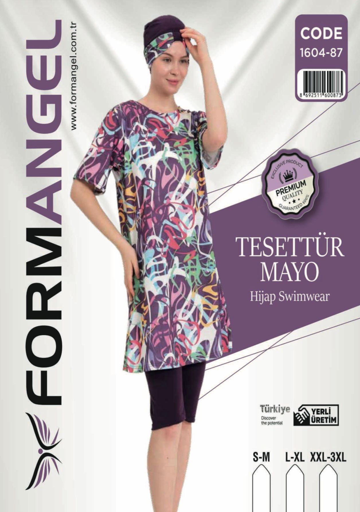 FORM ANGEL 1604-87 K.KOL F.LİKRA TESETTÜR MAYO