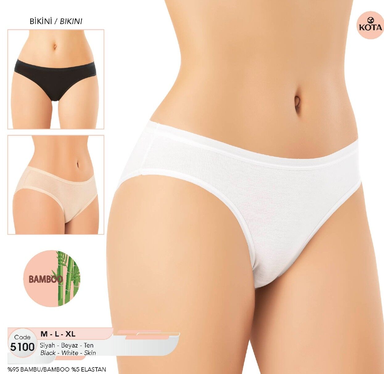 KOTA 5100 BAYAN BAMBU BİKİNİ