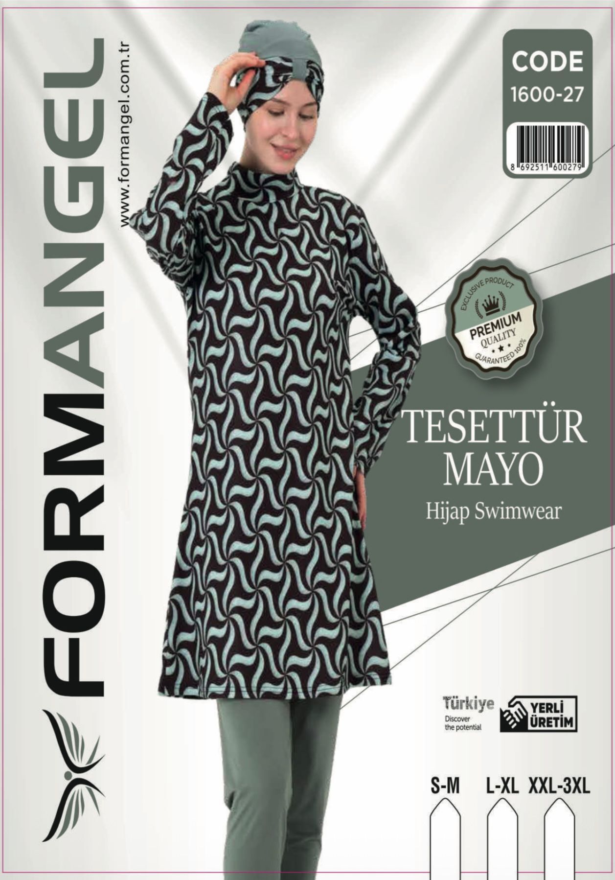 FORM ANGEL 1600-27 U.KOL F.LİKRA TESETTÜR MAYO