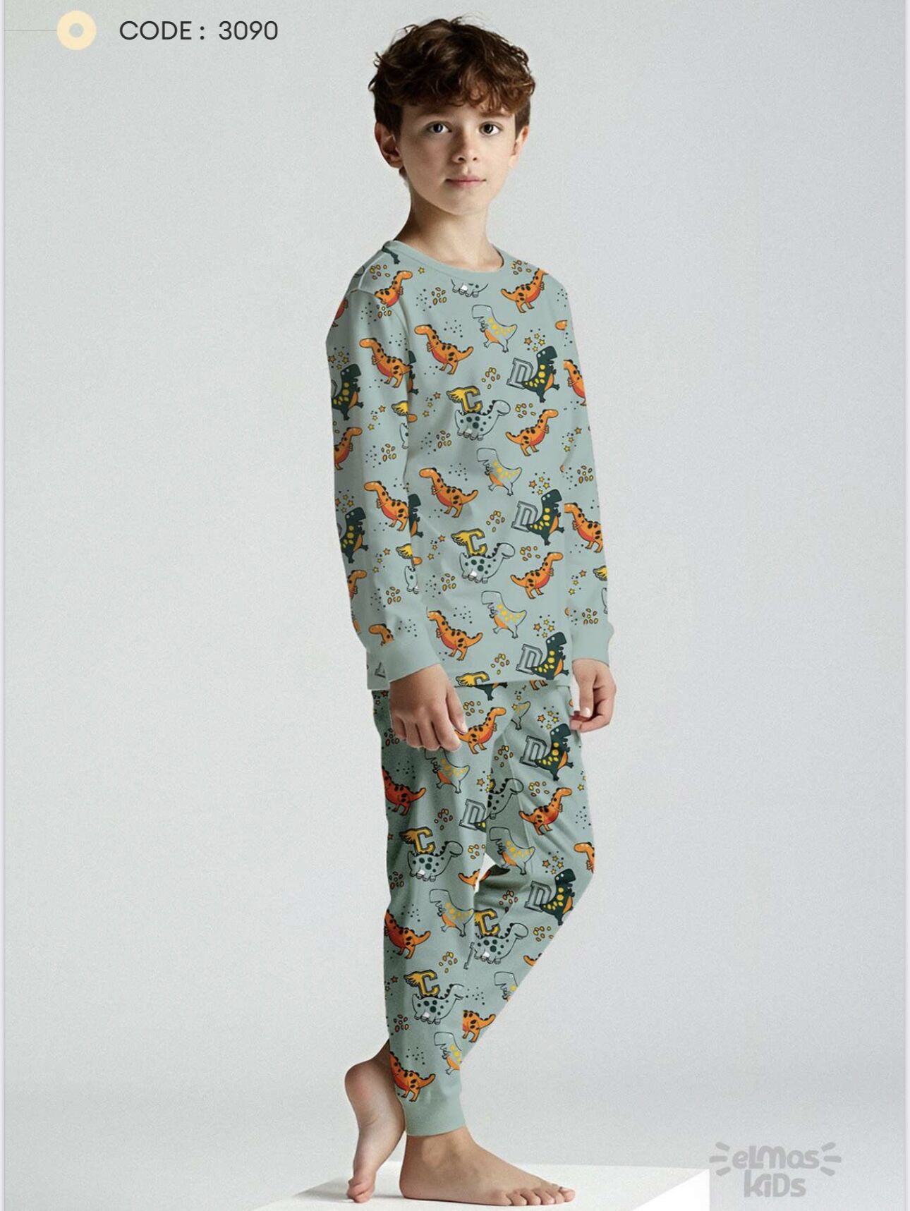 ELMAS 3090-1 ERKEK ÇOCUK 1-5 YAŞ PİJAMA TAKIM