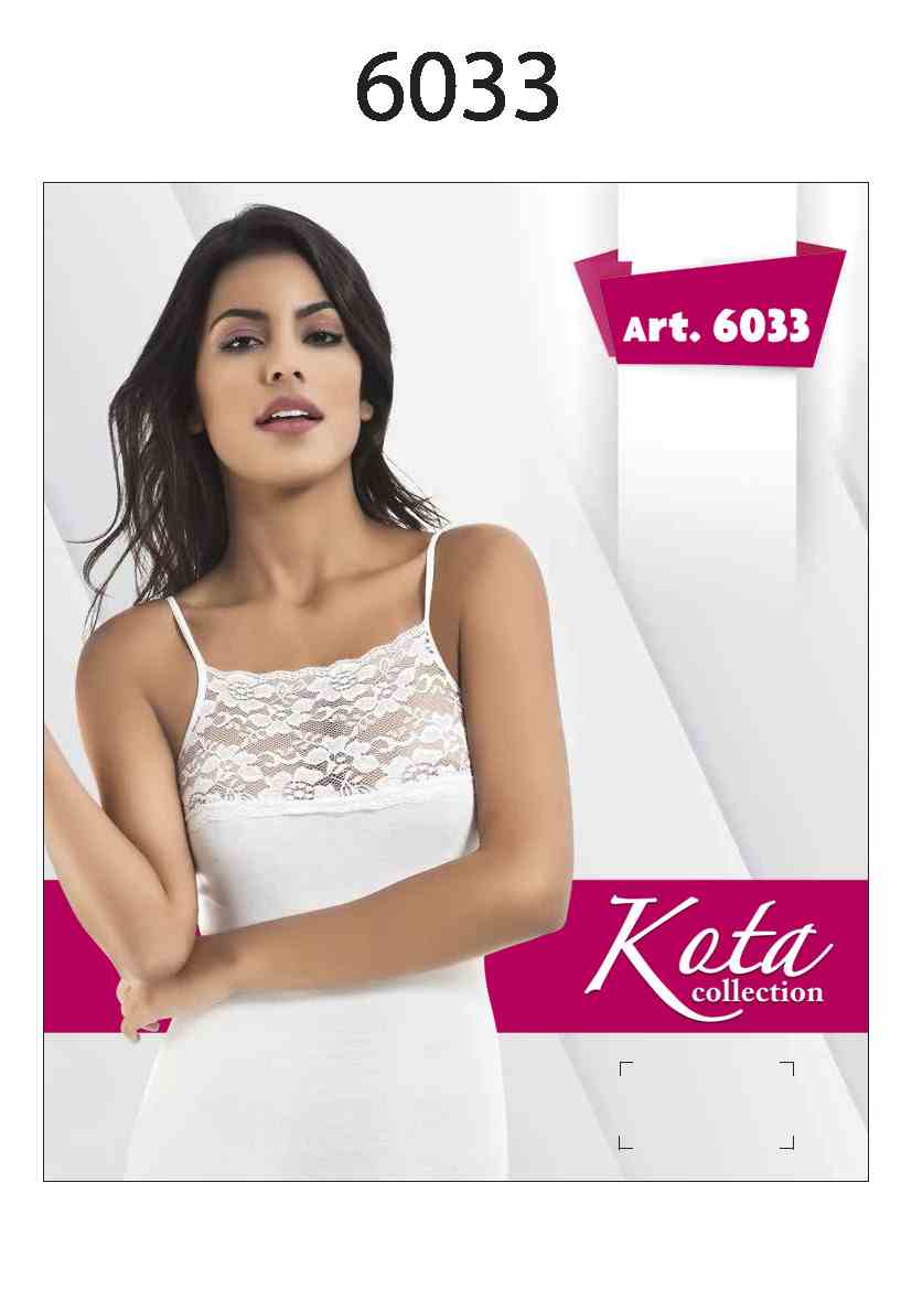 KOTA 6033 BAYAN DANTELLİ İP ASKI ATLET