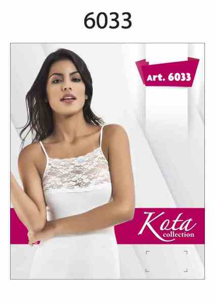 KOTA 6033 BAYAN DANTELLİ İP ASKI ATLET