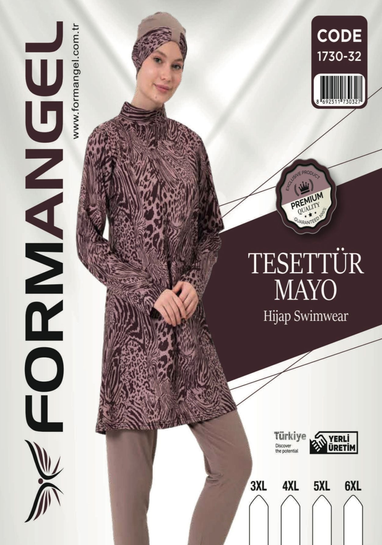 FORM ANGEL 1730-32 BATTAL F.LİKRA TESETTÜR MAYO